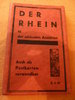 Leporello Postkarten Rhein Ansichten um 1930