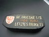 Zierbrikett BF Brieske I/II 1908-1992 Letztes Brikett