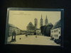 Postkarte Oschatz um 1920 unbeschrieben Neumarkt Brunnen Kutschen